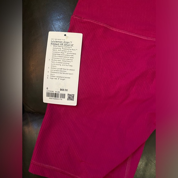 Lululemon Ribbed Align Shorts - Picture 5 of 5
